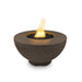 The Outdoor Plus OPT-SIENGFRC37 Sienna 38" GFRC Concrete Round Gas Fire Pit