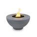 The Outdoor Plus OPT-SIENGFRC37 Sienna 38" GFRC Concrete Round Gas Fire Pit
