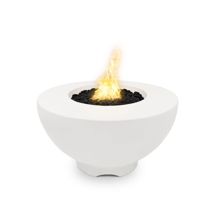 The Outdoor Plus OPT-SIENGFRC37 Sienna 38" GFRC Concrete Round Gas Fire Pit