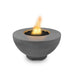 The Outdoor Plus OPT-SIENGFRC37 Sienna 38" GFRC Concrete Round Gas Fire Pit