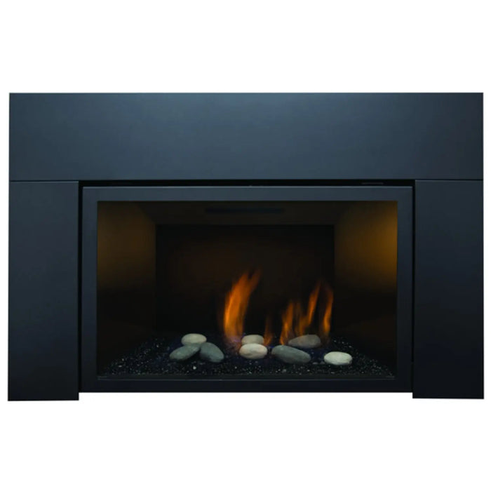 Rock set included for a stylish touch in Abbot insert.