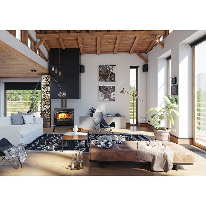 Sierra Flame Lynwood W76 Cast Iron Wood Burning Stove