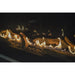Elegant Stanford 55 fireplace with deluxe controls, Dreamwood Living.