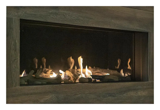Sierra Flame Vienna 40 linear fireplace with radiant thermal convection.