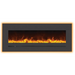Sierra Flame by Amantii 48" Wall Mount/Flush Mount Electric Fireplace with Deep Charcoal Colored Steel Surround Amantii