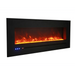 Sierra Flame by Amantii 48" Wall Mount/Flush Mount Electric Fireplace with Deep Charcoal Colored Steel Surround Amantii