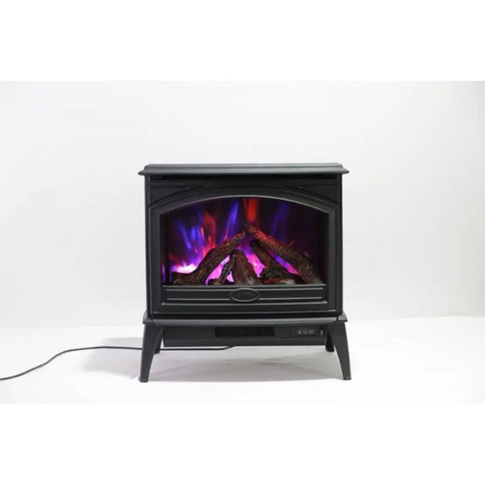 Sierra Flame by Amantii Cast Iron Freestanding 23"/28" Electric Stove Amantii