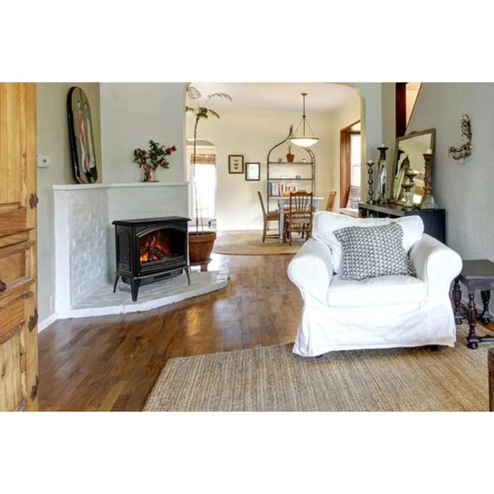 Sierra Flame by Amantii Cast Iron Freestanding 23"/28" Electric Stove Amantii
