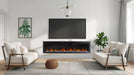 SimpliFire Allusion Slim 72" Electric Fireplace SimpliFire