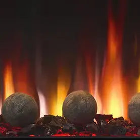 SimpliFire Decorative Spheres for for Allusion Edge Trition & Scion Fireplace SimpliFire Dreamwood Living