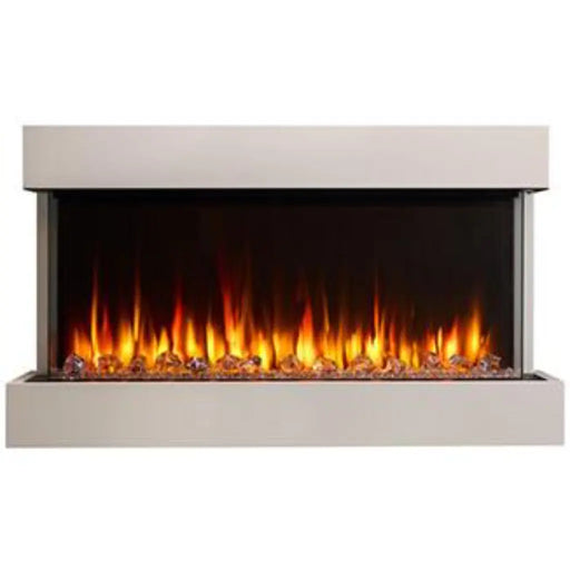 SimpliFire Floating Mantel Kit for for 50" Triton Linear Electric Fireplace SimpliFire Dreamwood Living