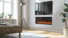 SimpliFire Scion 55" Built-in Linear Electric Fireplace SimpliFire Dreamwood Living