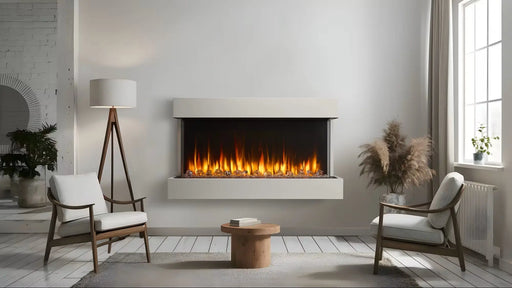 SimpliFire Triton 78" Linear Electric Fireplace SimpliFire