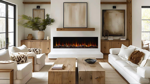 SimpliFire Triton 78" Linear Electric Fireplace SimpliFire