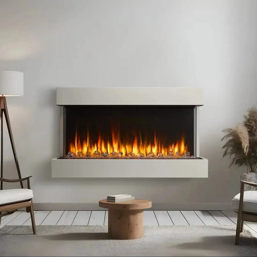 SimpliFire Triton 78" Linear Electric Fireplace SimpliFire