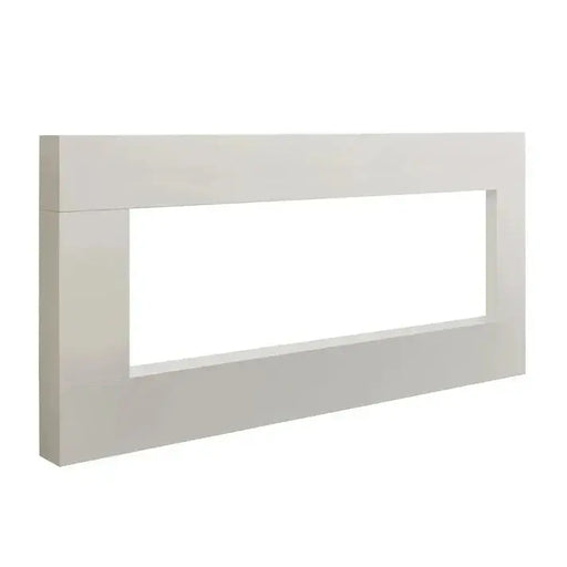 SimpliFire White Wall Mount Surround Kit for Allusion Slim Fireplace SimpliFire Dreamwood Living