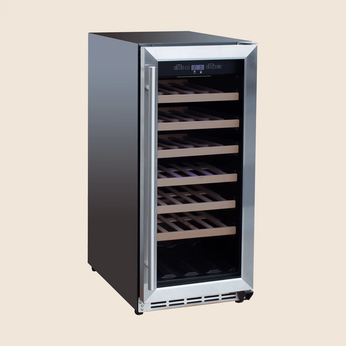 Summerset 15″ 3.2 Cu. Outdoor Rated Single Zone Wine Cooler - RFR-15W Summerset