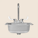 Summerset 15" x 15" Drop-in Sink - SNK-15D Summerset