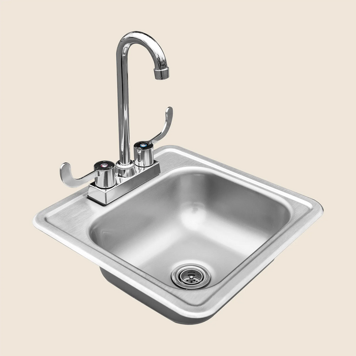 Summerset 15" x 15" Drop-in Sink - SNK-15D Summerset