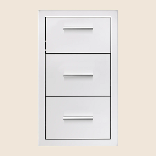 Summerset 17" 2 Drawer & Paper Towel Holder Combo - TDC-17 Summerset