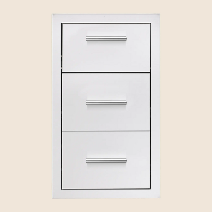Summerset 17" Masonry 2 Drawer & Paper Towel Holder Combo - TDC-17M Summerset