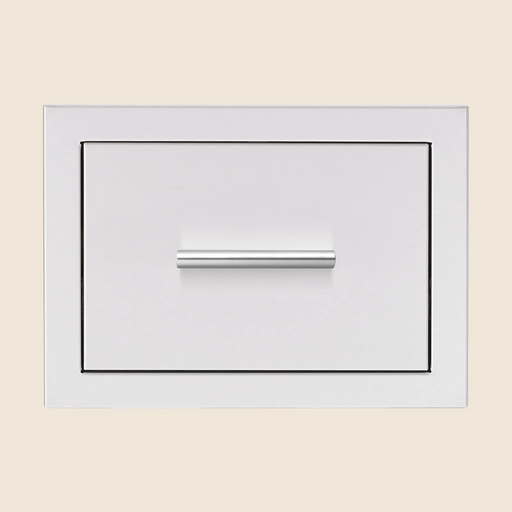 Summerset 17" Stainless Steel Flush Mount Single Drawer - DR1-17 Summerset