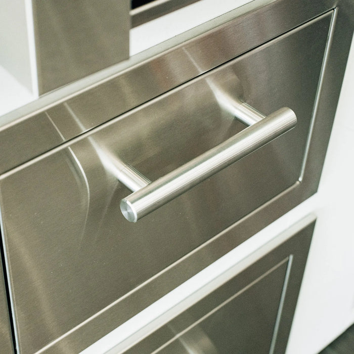 Summerset 17" Stainless Steel Flush Mount Single Drawer - DR1-17 Summerset