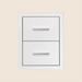 Summerset 17" Stainless Steel Masonry Double Drawer - DR2-17M Summerset