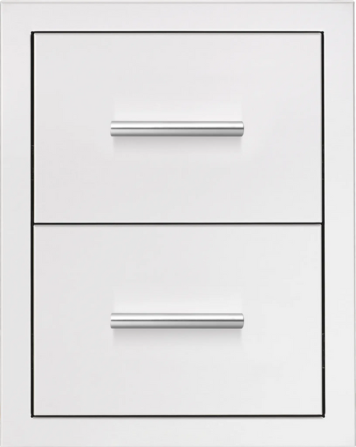 Summerset 17" Stainless Steel Masonry Double Drawer - DR2-17M Summerset