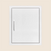 Summerset 18 X 22" Stainless Steel Vertical Access Door - DV-18VL Summerset