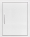 Summerset 18 X 22" Stainless Steel Vertical Access Door - DV-18VL Summerset