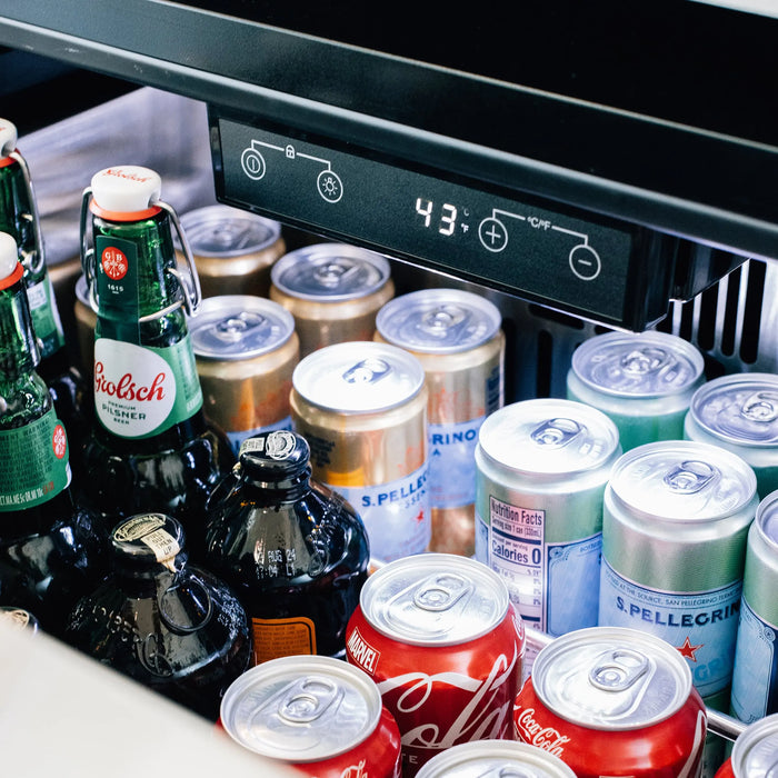 Summerset 24″ 5 Cu. Deluxe Outdoor Rated 2-Drawer Refrigerator - RFR-24DR2-A Summerset