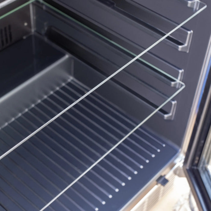 Summerset 24″ 5 Cu. Outdoor Rated Refrigerator w/ Glass Door - RFR-24G