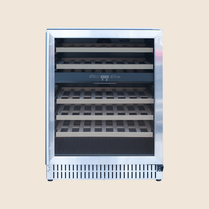 Summerset 24" 5.1 Cu. Ft. Outdoor Dual Zone Wine Cooler - RFR-24WD Summerset