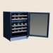 Summerset 24" 5.1 Cu. Ft. Outdoor Dual Zone Wine Cooler - RFR-24WD Summerset
