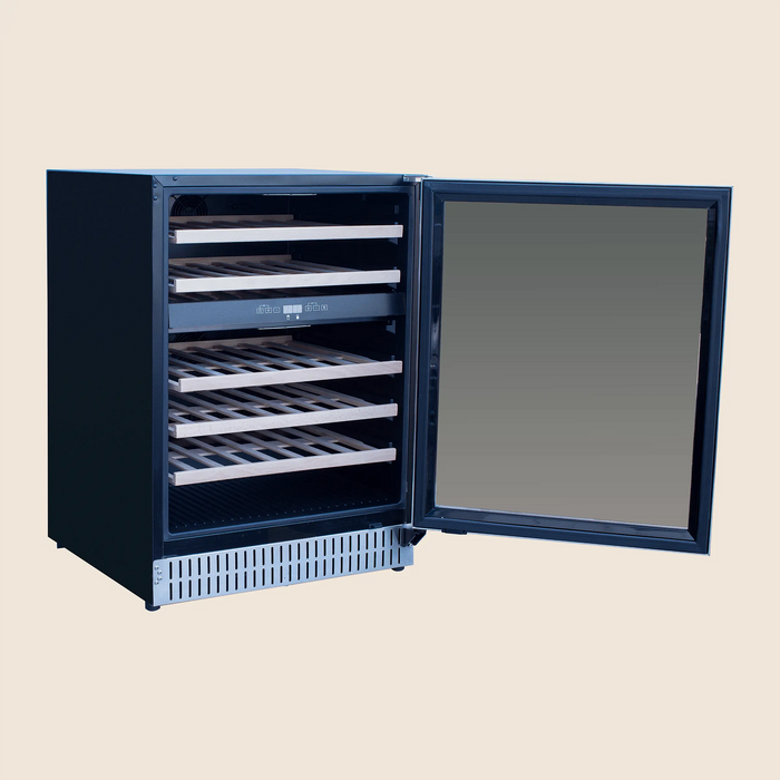 Summerset 24" 5.1 Cu. Ft. Outdoor Dual Zone Wine Cooler - RFR-24WD Summerset