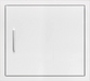 Summerset 27" Flush Stainless Steel Horizontal Access Door - DH-27 Summerset