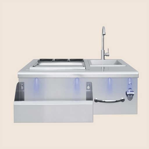 Summerset 30" Built-In Beverage and Prep Station - SSBC-30L Summerset