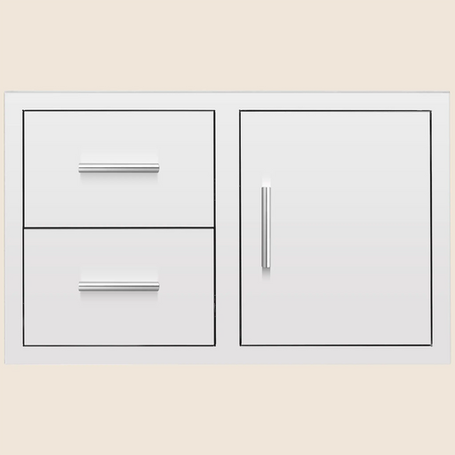Summerset 30" Flush Mount 2 Drawer & Access Door Combo - DC2 Summerset
