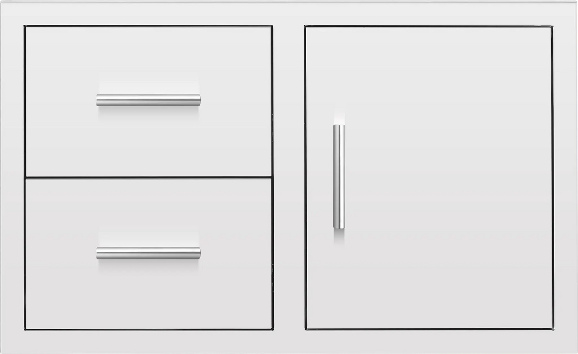 Summerset 30" Flush Mount 2 Drawer & Access Door Combo - DC2 Summerset