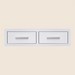 Summerset 32" Stainless Steel Horizontal Double Drawer - DR2-32H Summerset