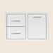 Summerset 33" 2 Drawer and Propane Tank Pullout Drawer Combo - DC2-33LP Summerset