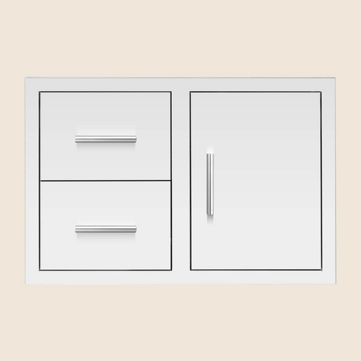 Summerset 33" Masonry 2-Drawer & Access Door Combo - DC2-33M Summerset