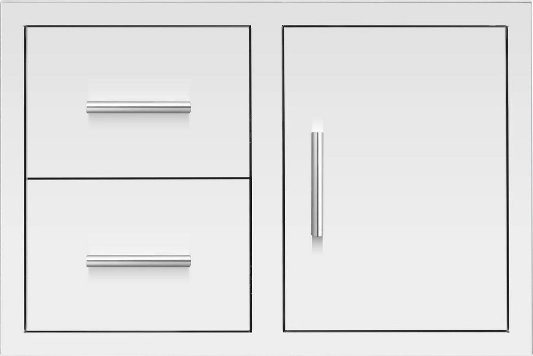 Summerset 33" Masonry 2-Drawer & Access Door Combo - DC2-33M Summerset