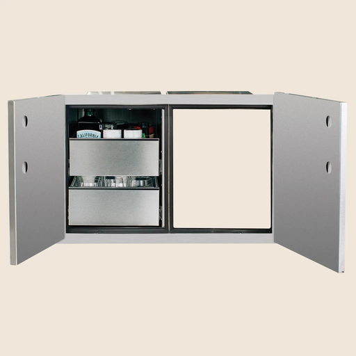 Summerset  36″ 2-Drawer Dry Storage Pantry & Access Door Combo - DP-36AC Summerset