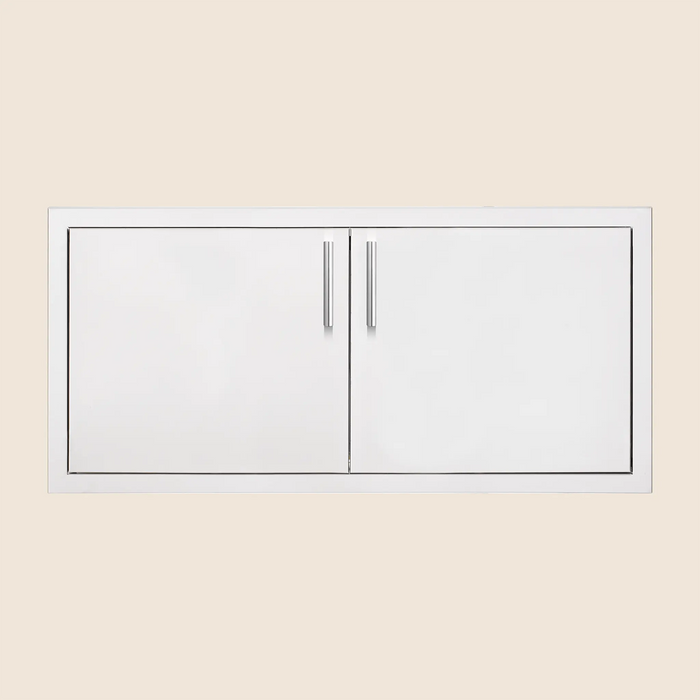 Summerset 36″ 2-Drawer Dry Storage Pantry & Enclosed Cabinet Combo - DP-36DC Summerset Dreamwood Living