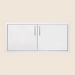 Summerset 36″ 2-Drawer Dry Storage Pantry & Enclosed Cabinet Combo - DP-36DC Summerset Dreamwood Living