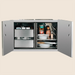 Summerset 36″ 2-Drawer Dry Storage Pantry & Enclosed Cabinet Combo - DP-36DC Summerset Dreamwood Living