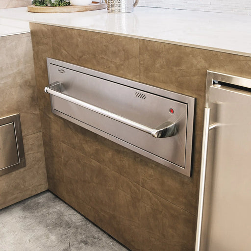Summerset 36" Built-In 120V Electric Outdoor Warming Drawer - WD-36 Summerset