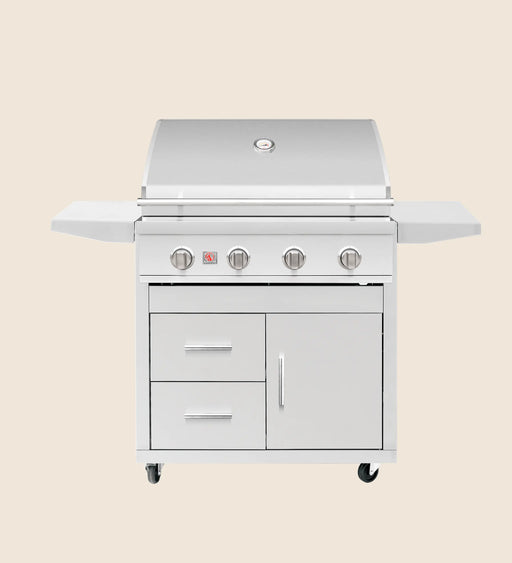 Summerset Deluxe Cart for 32″ Sizzler / Sizzler Pro Grill - CART-SZR32-DC Summerset Dreamwood Living